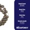 The Bead Chest Olive Wood Beads - Full Strand of Round Christian Rosary Prayer Beads (16mm, Vintage)